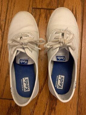 Keds Kids White leather Sneakers